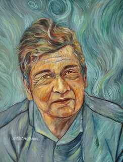 Acrílico, Retrato postimpresionista, 4 Sesiones, incluye materiales