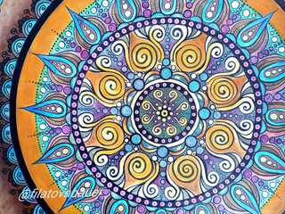 Arte terapia, Crear mandalas, 4 Sesiones, incluye materiales