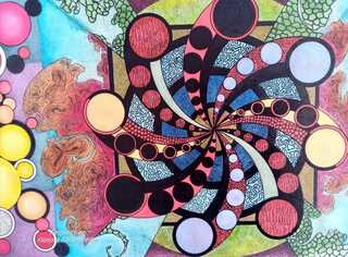 Arte terapia, Deconstrucción de mandalas, 4 Sesiones, incluye materiales