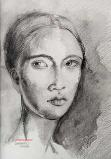 Grafito, Retrato 3/4, 4 Sesiones, incluye materiales