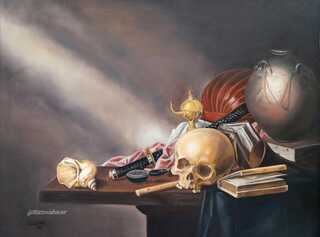 Óleo, Vanitas, 4 Sesiones, incluye materiales