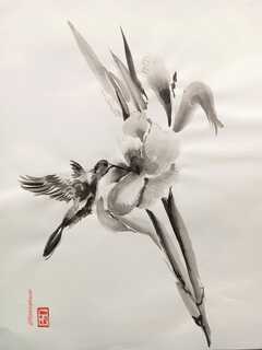 Tintas, Sumi painting, 4 Sesiones, incluye materiales
