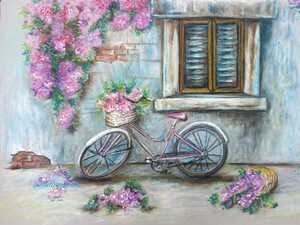 Pastel al óleo, Motivos vintage, 4 Sesiones, incluye materiales
